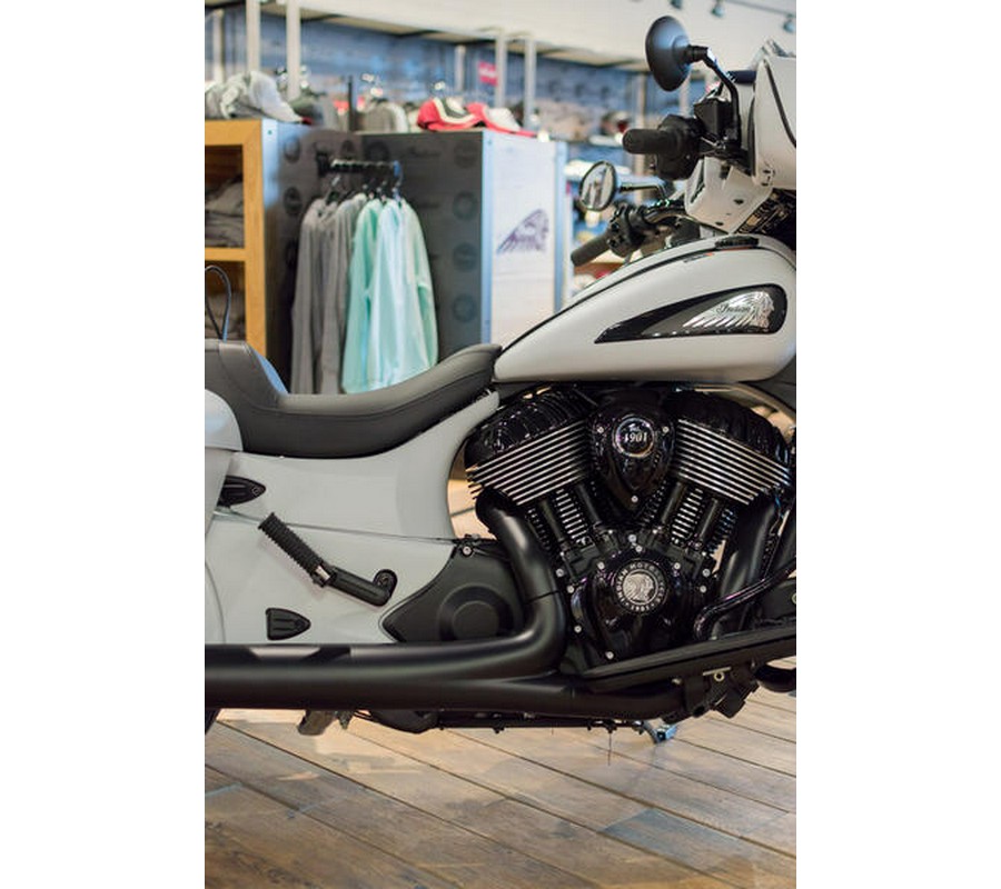 2024 Indian Motorcycle® Chieftain® Dark Horse® Ghost White Metallic Smoke