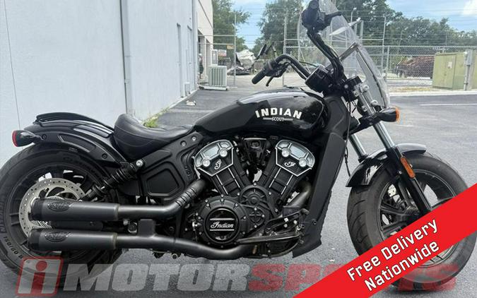 2019 Indian Motorcycle Scout Bobber ABS Thunder Black