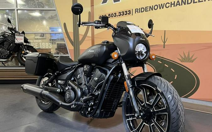 2026 Indian Motorcycle® Sport Scout RT Black Smoke
