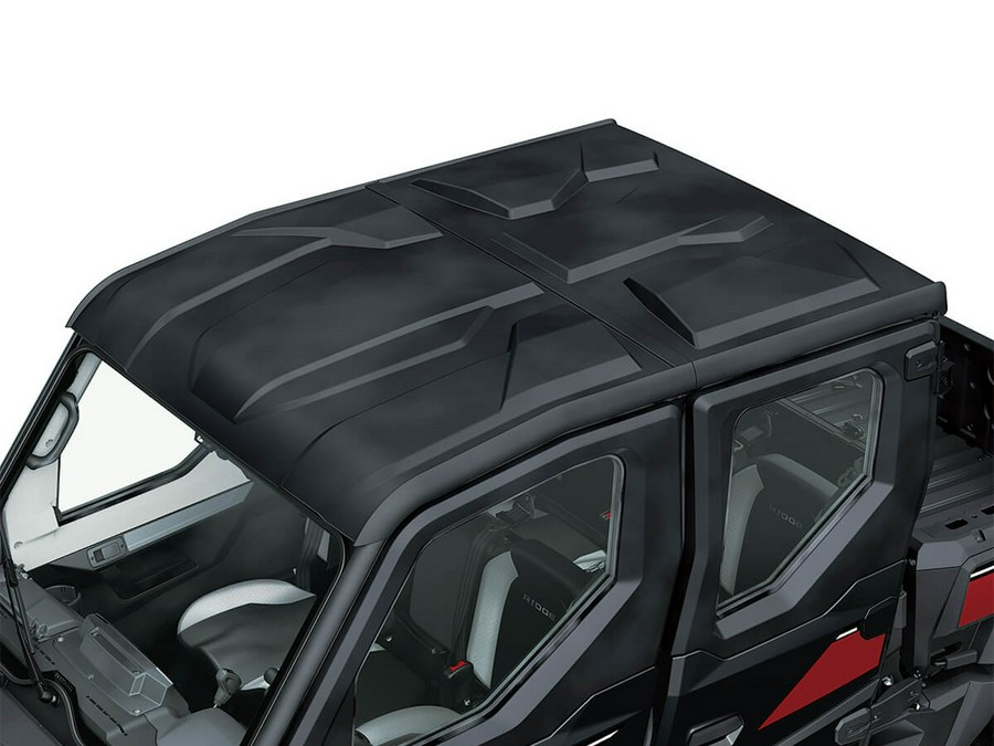 2025 Kawasaki RIDGE CREW HVAC Candy Persimmon Red - 110251