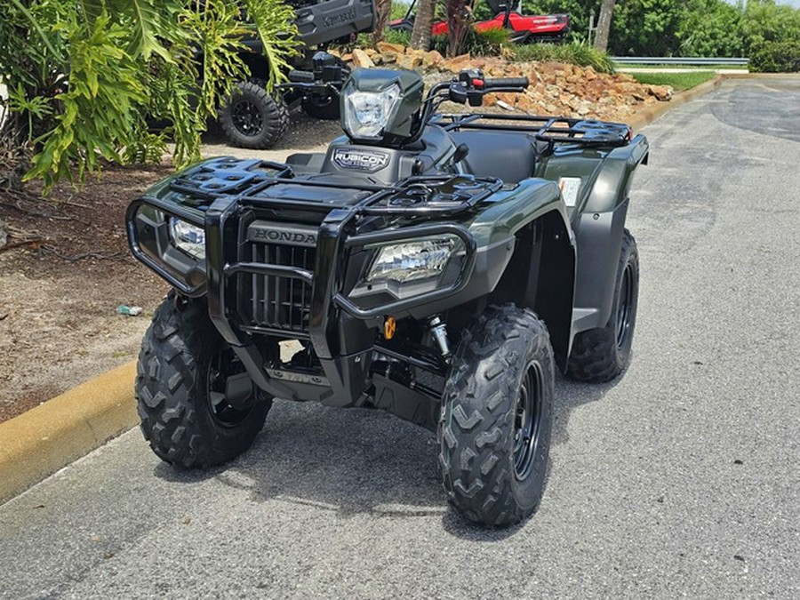 2024 Honda Fourtrax Foreman Rubicon 4X4 EPS Black Forest Gree