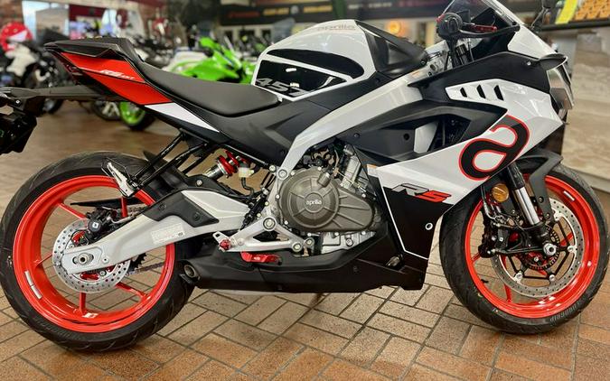 New 2025 Aprilia RS 457 OPALESCENT LIGHT