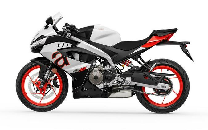 New 2025 Aprilia RS 457 OPALESCENT LIGHT