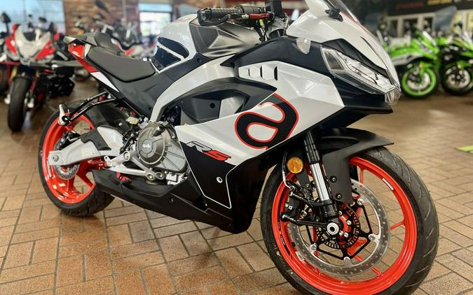 New 2025 Aprilia RS 457 OPALESCENT LIGHT