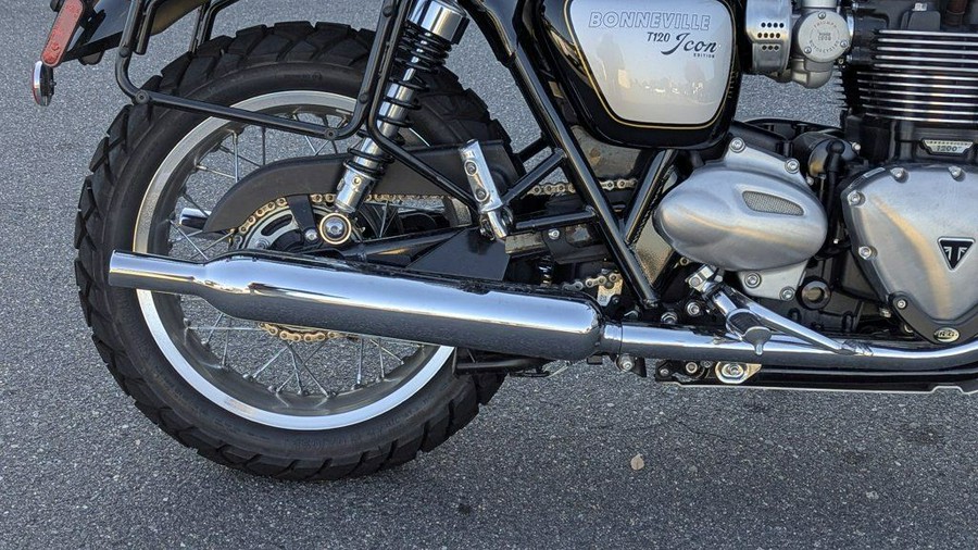 2025 Triumph Bonneville T120 Sapphire Black/Aluminium Silver