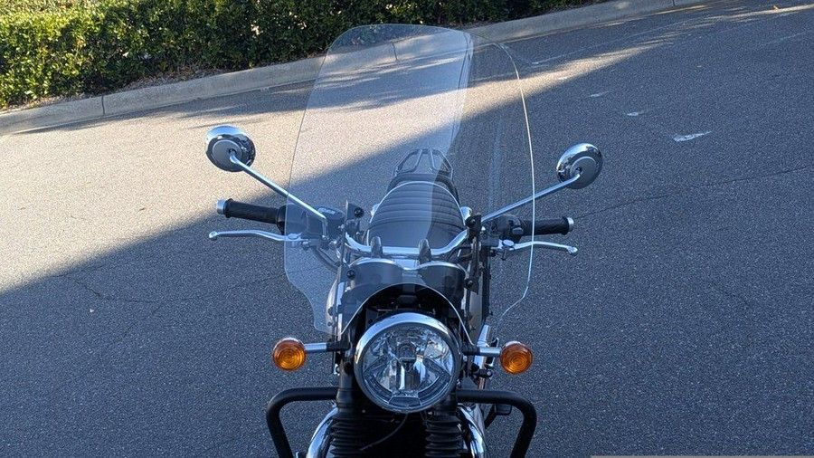 2025 Triumph Bonneville T120 Sapphire Black/Aluminium Silver
