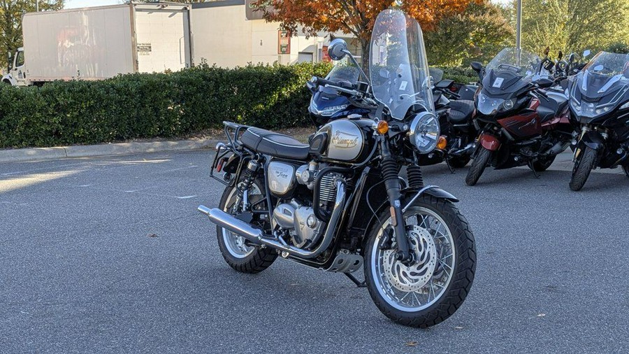 2025 Triumph Bonneville T120 Sapphire Black/Aluminium Silver