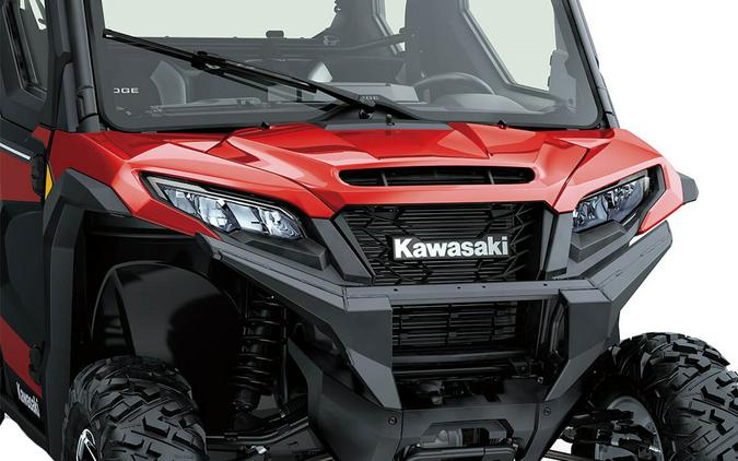 2025 Kawasaki RIDGE CREW HVAC Candy Persimmon Red - 110250