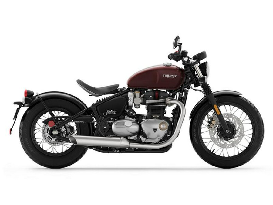 2017 Triumph Bonneville Bobber Morello-red