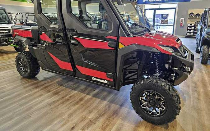 2025 Kawasaki RIDGE CREW HVAC Candy Persimmon Red - 110249