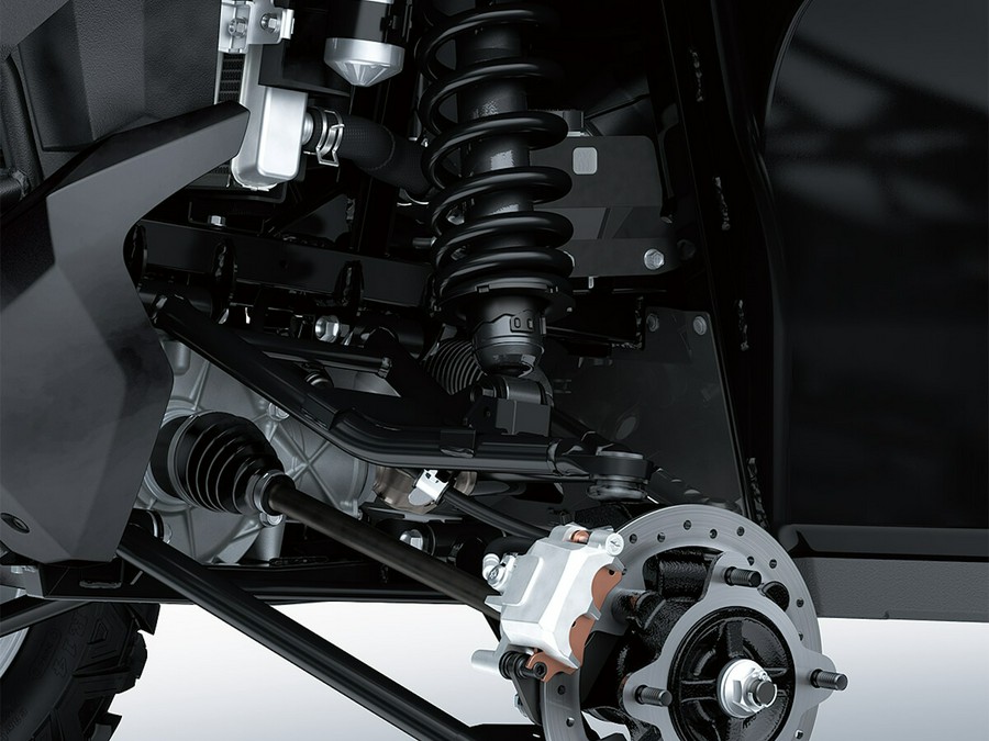 2025 Kawasaki RIDGE CREW HVAC Candy Persimmon Red - 110249