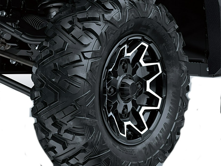 2025 Kawasaki RIDGE CREW HVAC Candy Persimmon Red - 110249