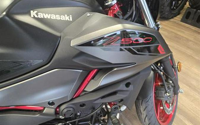 2024 Kawasaki Z500 SE ABS