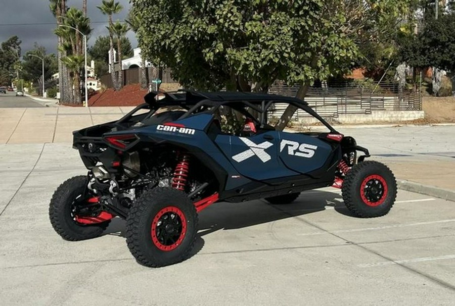 2025 Can-Am Maverick R Max X RS Dusty Navy & Legion Red