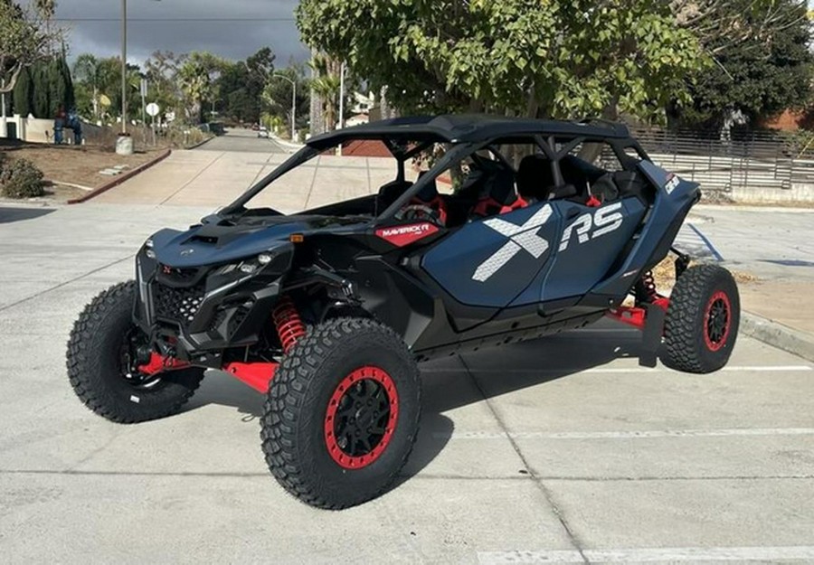 2025 Can-Am Maverick R Max X RS Dusty Navy & Legion Red