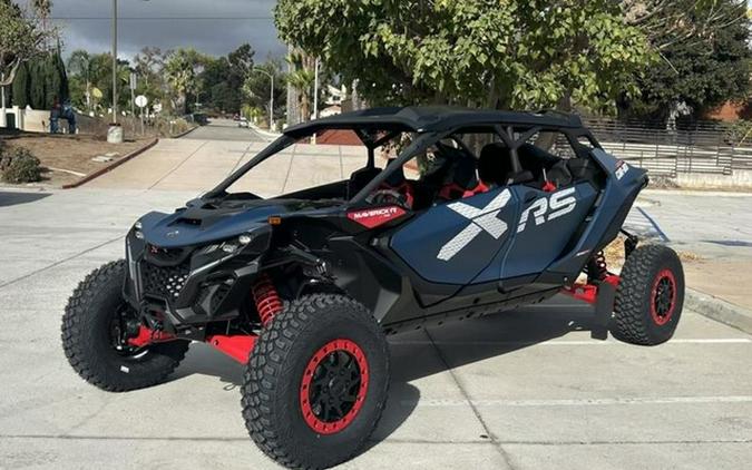 2025 Can-Am Maverick R Max X RS Dusty Navy & Legion Red