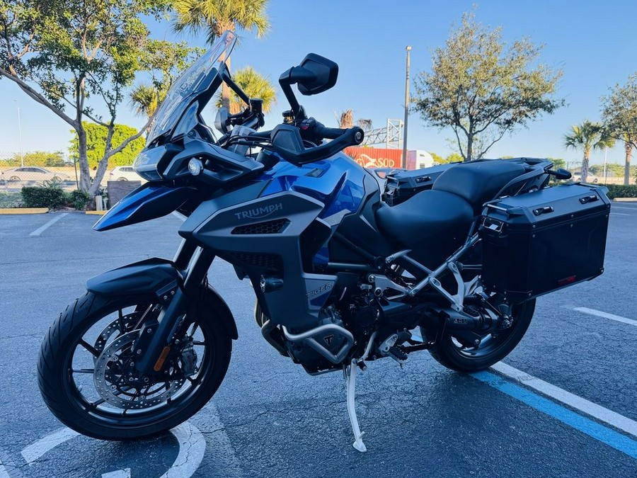 2022 Triumph Tiger 1200 GT Explorer Lucerne Blue