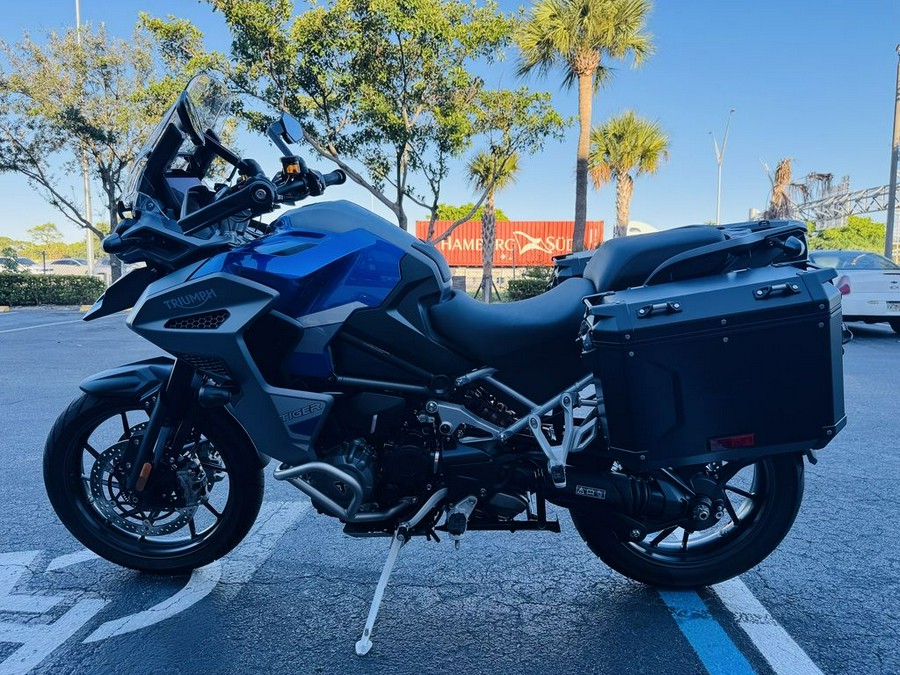2022 Triumph Tiger 1200 GT Explorer Lucerne Blue