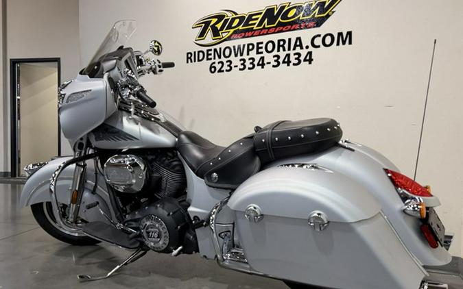 2018 Indian Chieftain Classic ABS Star Silver Smoke
