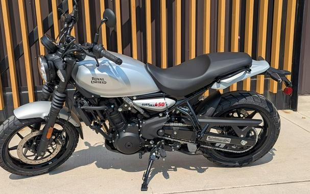 2026 Royal Enfield Guerrilla 450 Smoke Silver