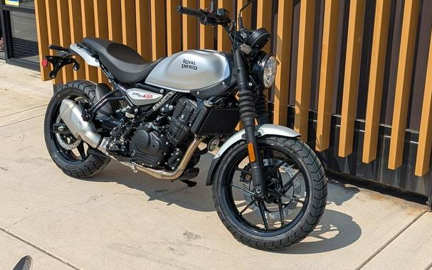 2026 Royal Enfield Guerrilla 450 Smoke Silver