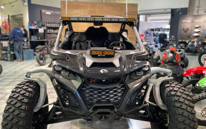 2024 Can-Am® Maverick R X RS with Smart-Shox Triple Black