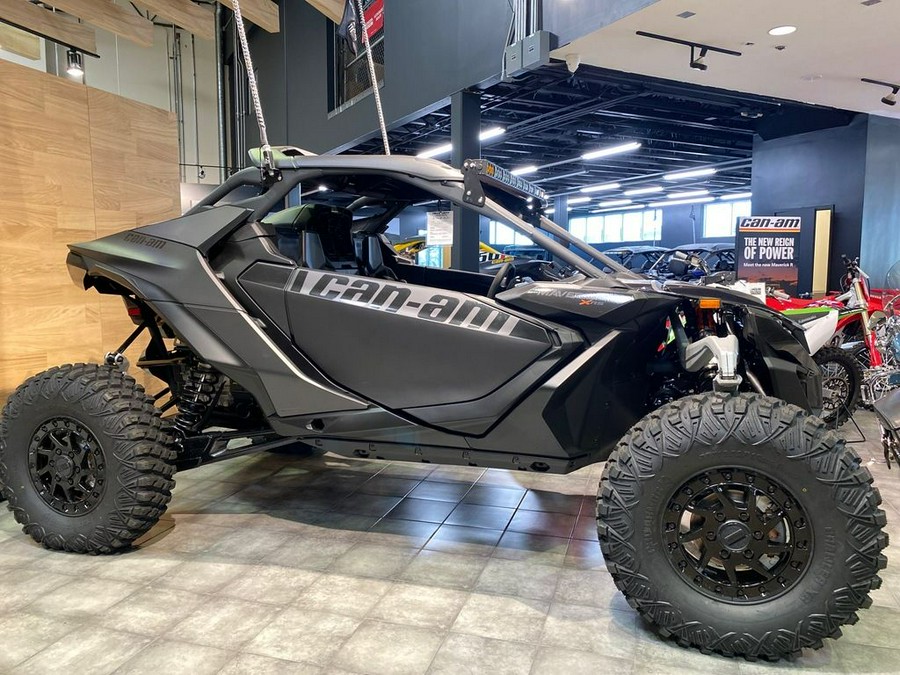 2024 Can-Am® Maverick R X RS with Smart-Shox Triple Black