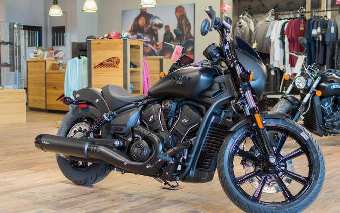 2025 Indian Motorcycle® Scout® Bobber Limited +Tech Black Smoke