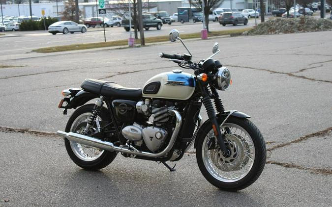 2026 Triumph Bonneville T120 Aegean blue