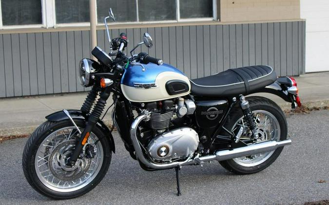 2026 Triumph Bonneville T120 Aegean blue