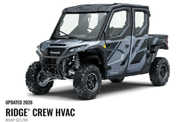 2026 Kawasaki RIDGE CREW LINE-UP