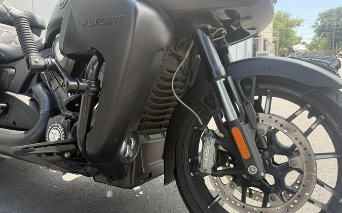 2024 Indian Motorcycle Pursuit Dark Horse with PowerBand Audio Package Black Smoke