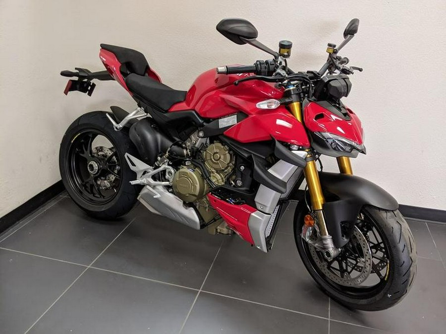 2022 Ducati Streetfighter V4 S Ducati Red