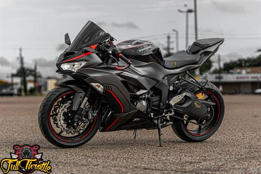 2022 Kawasaki Ninja ZX-6R