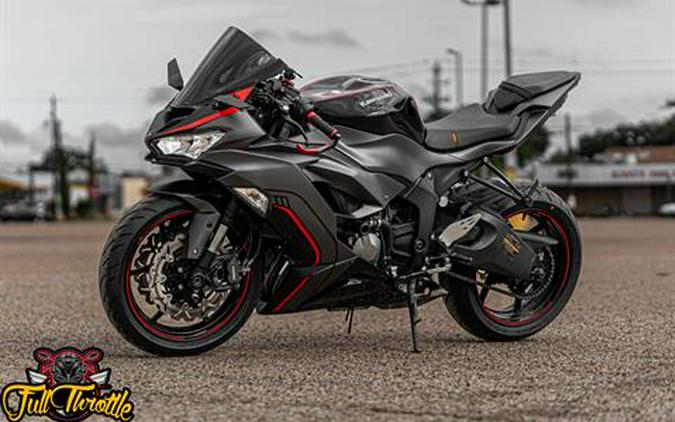 2022 Kawasaki Ninja ZX-6R