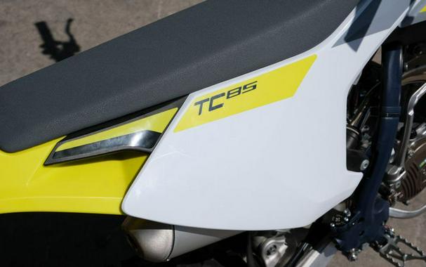 New 2024 HUSQVARNA TC 85 1714 WHITE