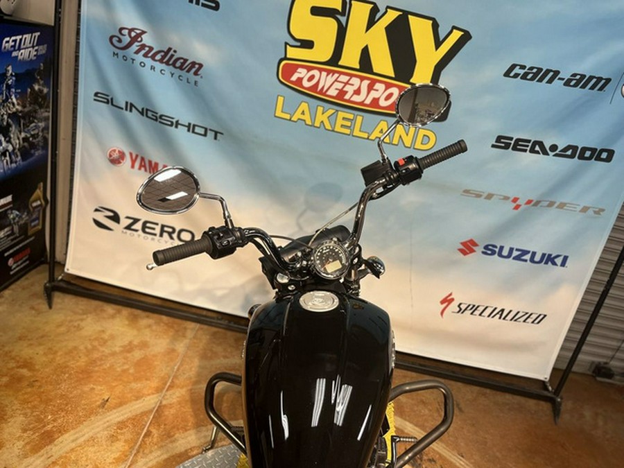 2022 Indian Scout Black Metallic