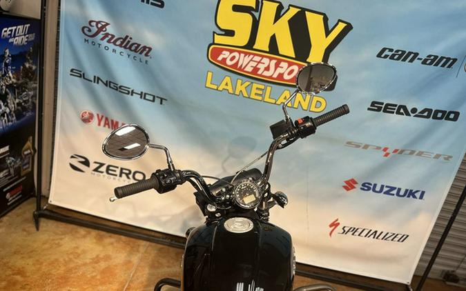 2022 Indian Scout Black Metallic