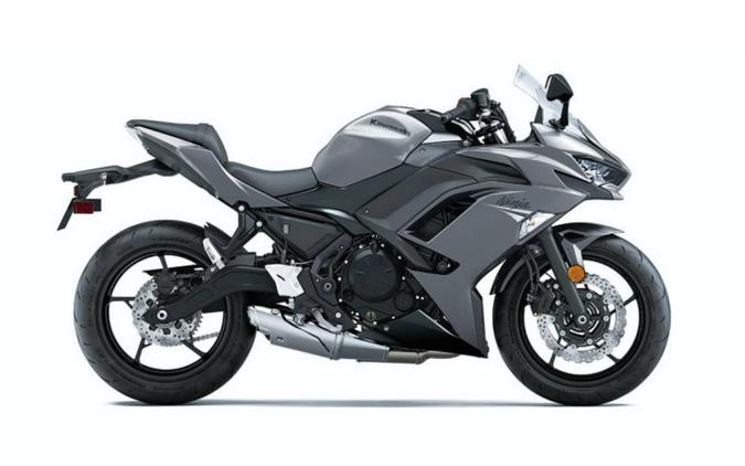 2021 Kawasaki Ninja® 650 ABS Metallic Graphite Gray/Metallic Spark Black