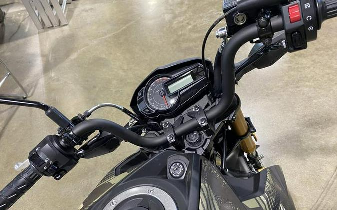 2025 Kawasaki Z125 PRO Cypher Camo Beige