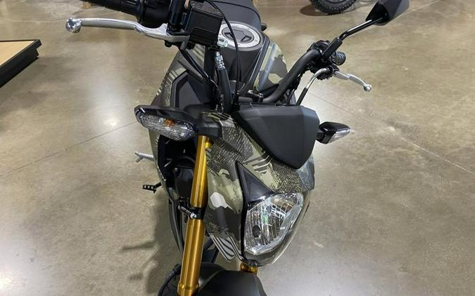 2025 Kawasaki Z125 PRO Cypher Camo Beige