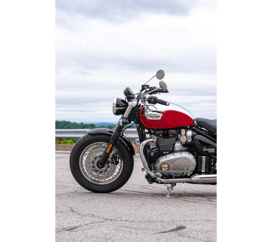 2023 Triumph Bonneville Speedmaster Chrome Edition Diablo Red