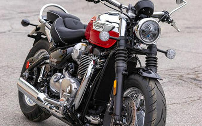 2023 Triumph Bonneville Speedmaster Chrome Edition Diablo Red