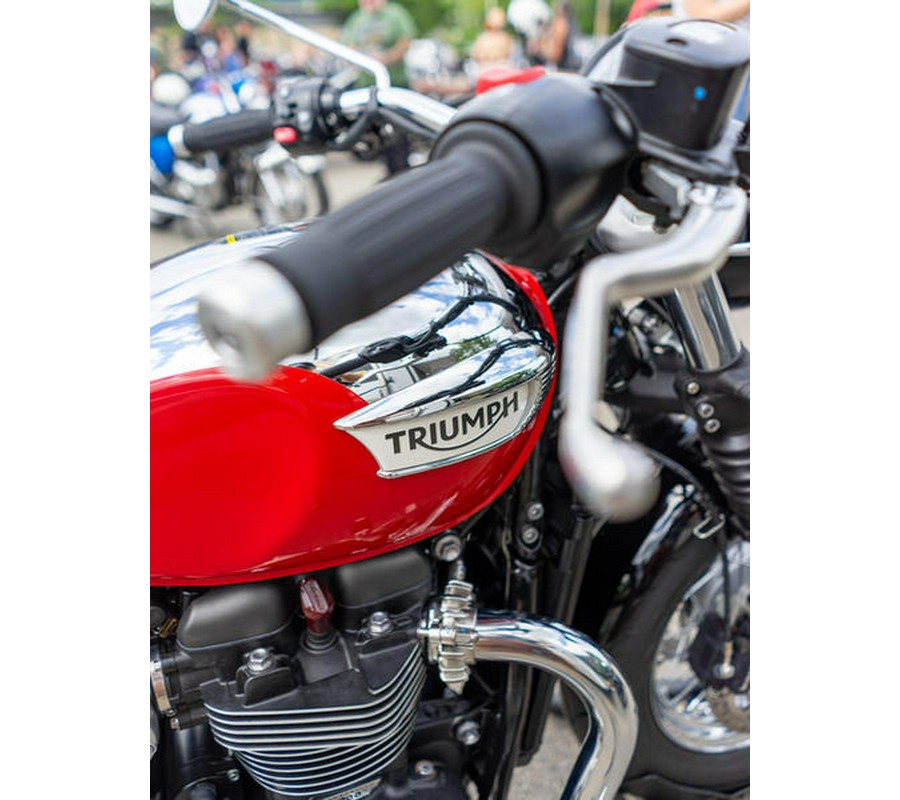 2023 Triumph Bonneville Speedmaster Chrome Edition Diablo Red