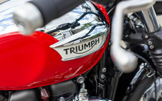 2023 Triumph Bonneville Speedmaster Chrome Edition Diablo Red