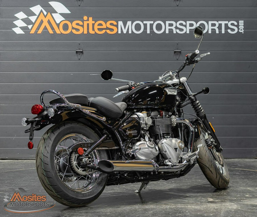 2023 Triumph Bonneville Speedmaster Jet Black