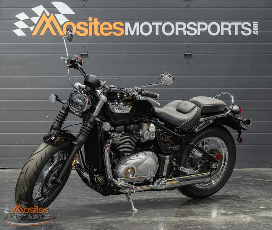 2023 Triumph Bonneville Speedmaster Jet Black