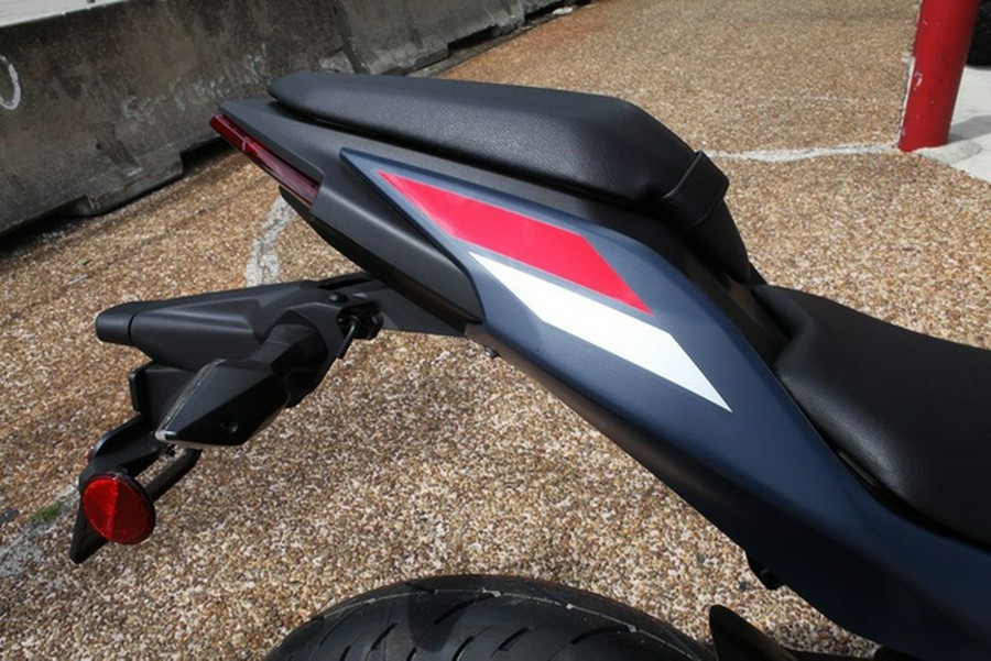 2026 Kawasaki Ninja 500 ABS Metallic Matte Twilight Blue