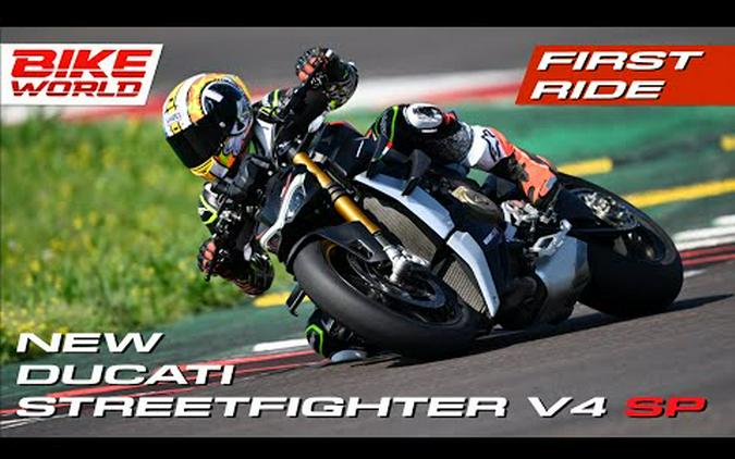 2022 Ducati Streetfighter V4 SP | First Ride On Track