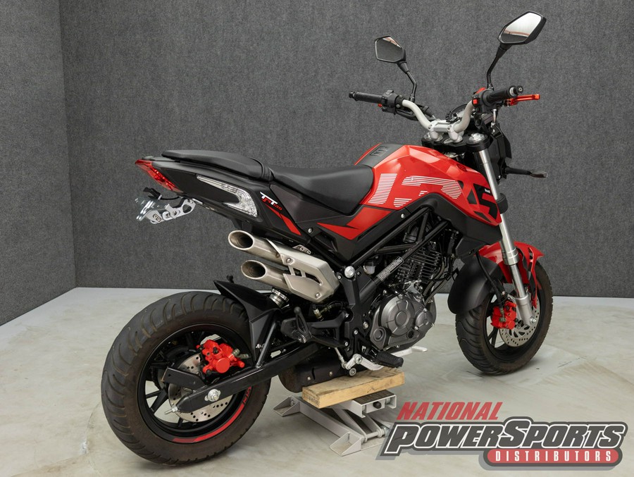 2021 BENELLI TNT135